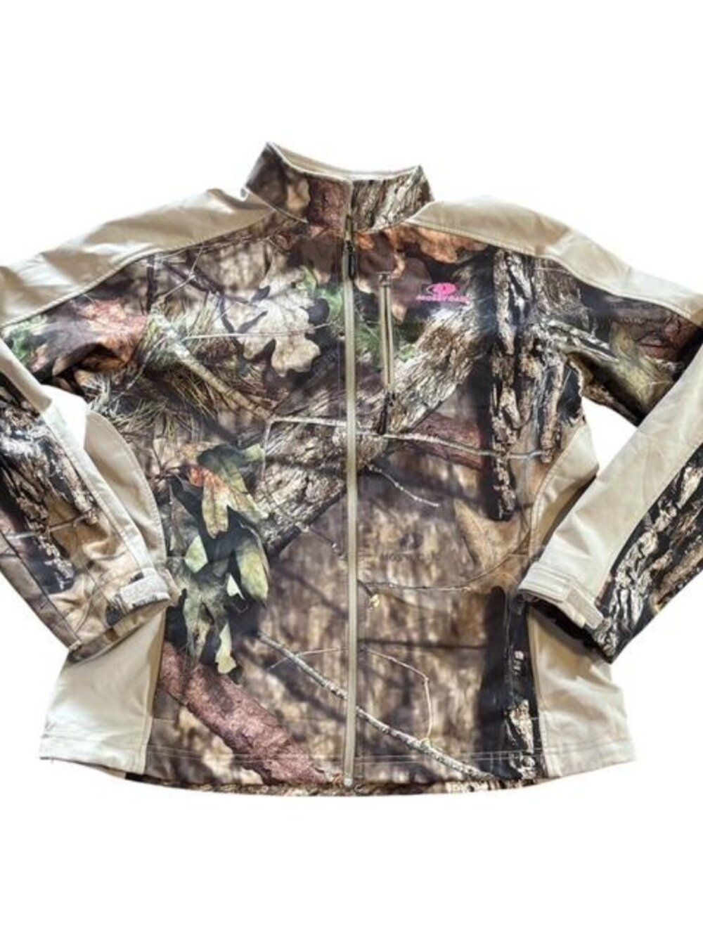 Mossy Oak Women Camouflage Hunting Full Zip Jacket Scent Factor Medium 8-10
